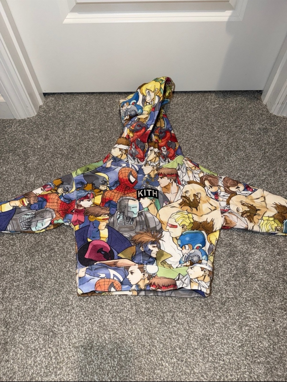 Kith Multicolor Comic Character Pullover Hoodie